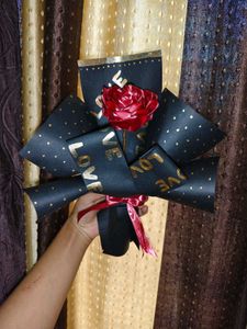 Satin Ribbon Rose Bouquet