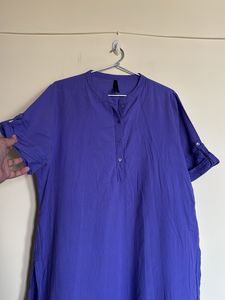 Purple tunic dress