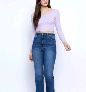 Full Sleeves Lavender Top