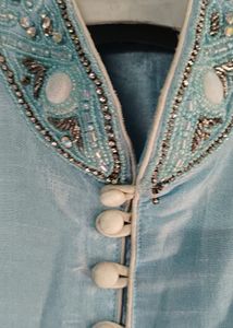 Men&#39;s Light Blue Kurta