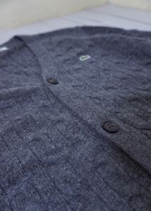 Lacoste Wool Blend Cardigan