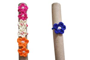 Flower Hair Tie Set