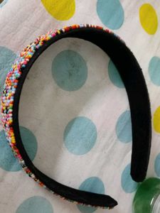 Colorful Beaded Headband