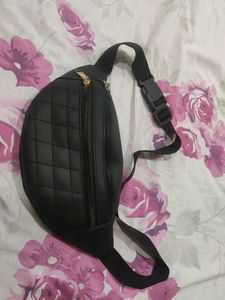 Black Waist Bag
