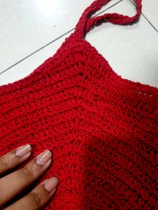 Coquette Corchet Tank Top