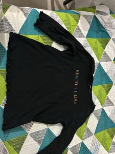 Black Colour Top