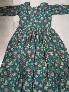 Floral Print Kurta
