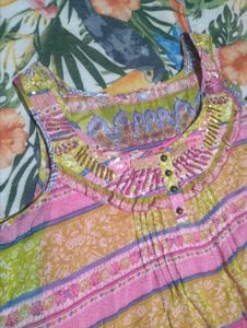 Colorful Sleeveless Top