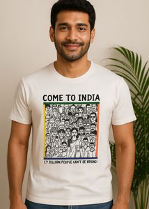 Tantra Come To India Graphic Tee | XL |