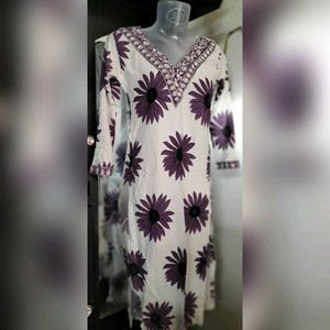Women Rayon Kurti With Palazo