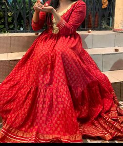Beautiful Full Anarkali Kurti Gown Dress..