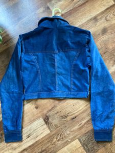Denim Cropped Jacket