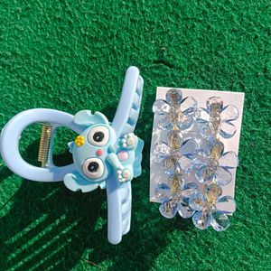 Cute Hair Clips Set combo