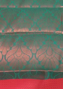 new copper silk saree with Blouse piece