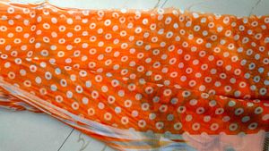 Orange 🧡 Colour Saree