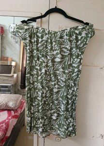 Floral Cutout Mini Dress