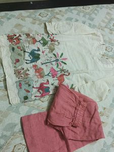 9 year girl Ethnic Kurta Set