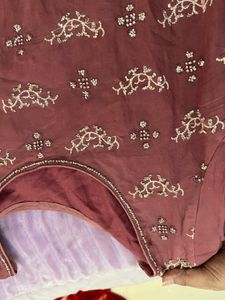 embroidery full hand work suit