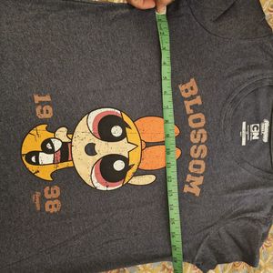Powerpuff Girls Blossom Tee blue black