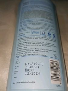 Plum Coconut Milk Shampoo