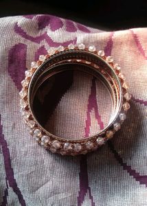 Crystal Bangle Set