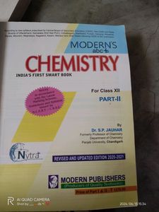 Class 12 Modern Abc Chemistry Book