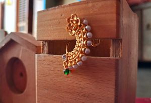 Maharashtra Press Nose Pin ( Pack Of 1 )
