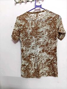 Abstract Print Tee