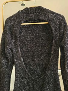 ZARA Irina Shark New Year Collection Tinsel Dress