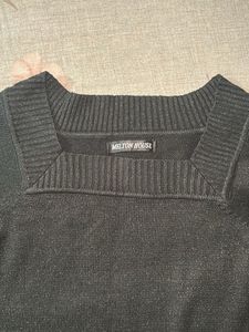 Square Neck Sparkle Sweater