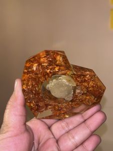 unique raisin candle holder