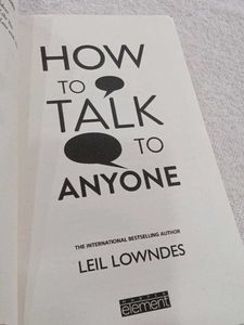 How to Talk t