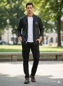 Black Slim Fit Denim Jeans