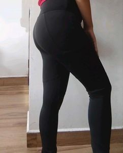 Black Slim Rapid Dry Tights