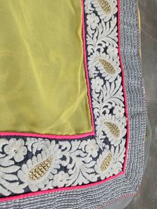 Elegant Saree with Blouse Piece