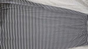 Striped Slit Skirt