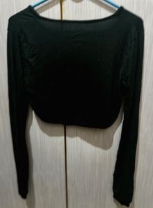 Black Full Sleeve Shrug