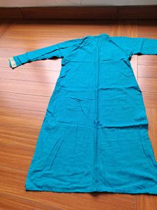 Teal Button-Down  Collared Suit