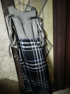 Stylish Plaid Dress