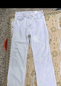 Women Wide Leg Jeans And Top