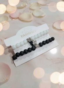 Magnetic Heart Couple Bracelet