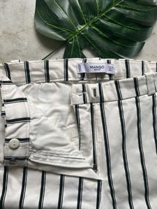 MANGO Basics Striped Pants