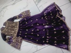 Price Drop ❗Gharara And Beautiful Round Shape Top