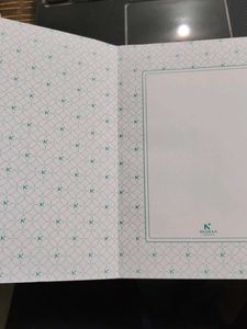 Vintage Teal Notebook Plain