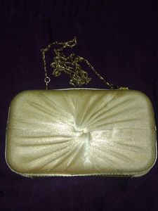 Elegant Golden Clutch