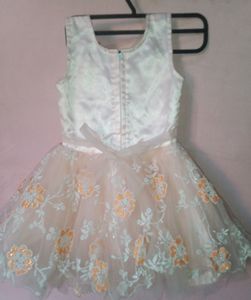 (1-2.5Yr )Princess Peach Colour Frock