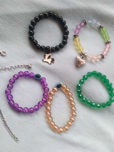 Beaded Bracelet Bundle - 7 Unique Styles