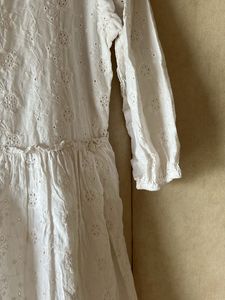 White Knee Length Dress