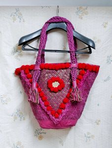 Boho Tote Bag lmported
