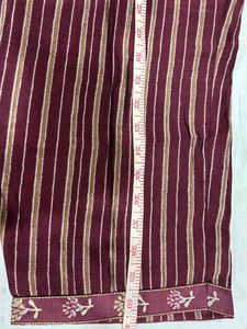 Elegant Maroon Floral Print Kurta Set